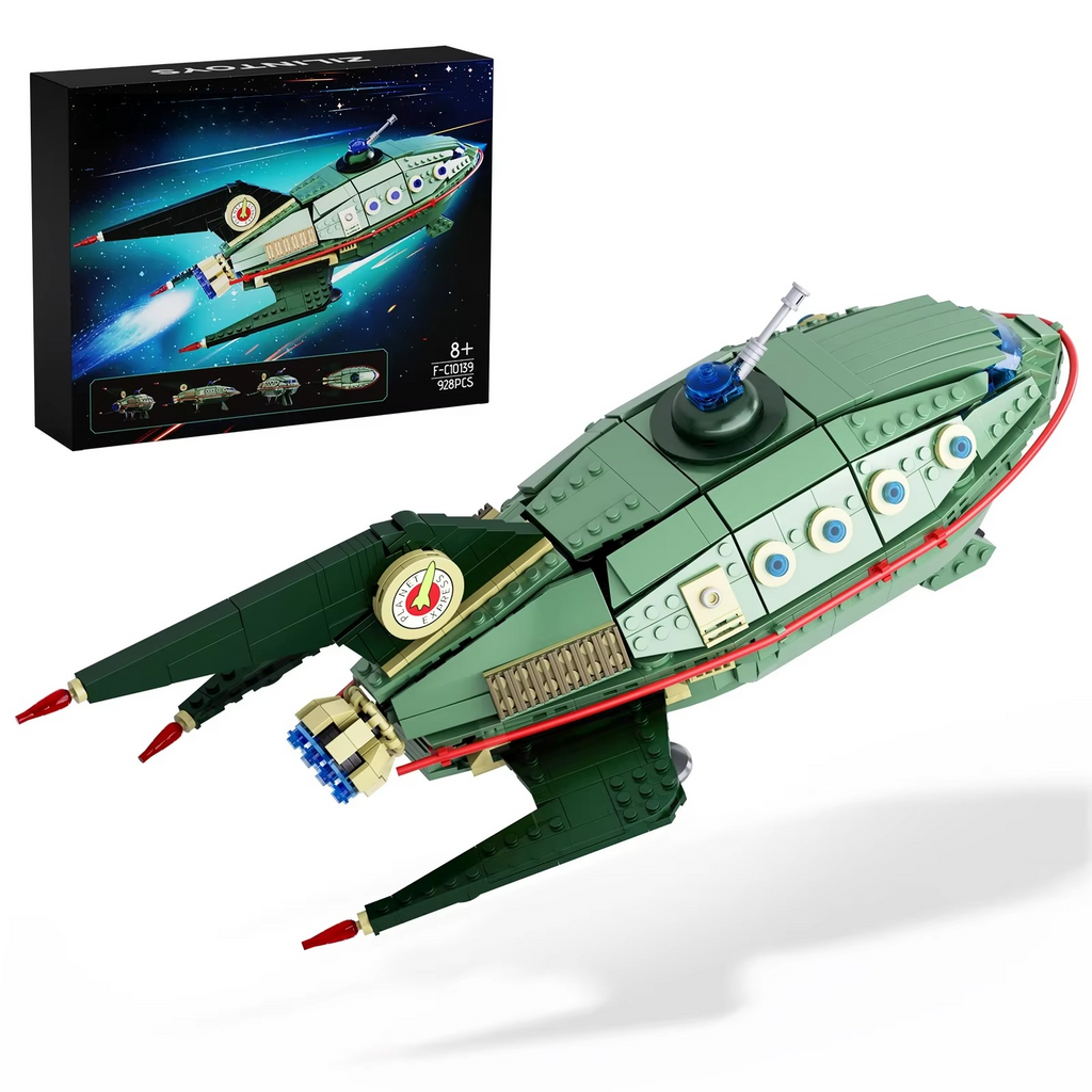 Galactic Express Spaceship Building Blocks Set