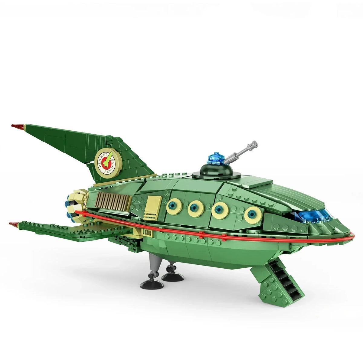 Galactic Express Spaceship Building Blocks Set