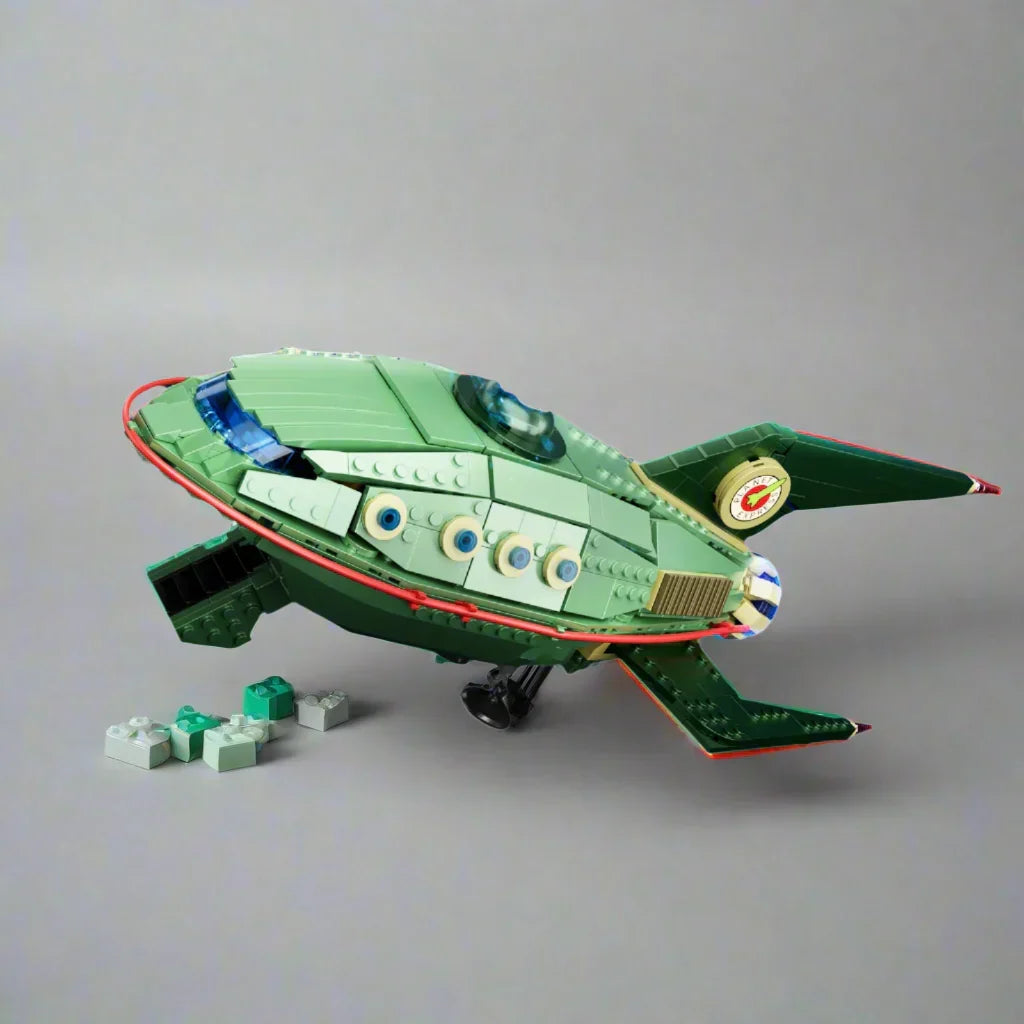 Galactic Express Spaceship Building Blocks Set