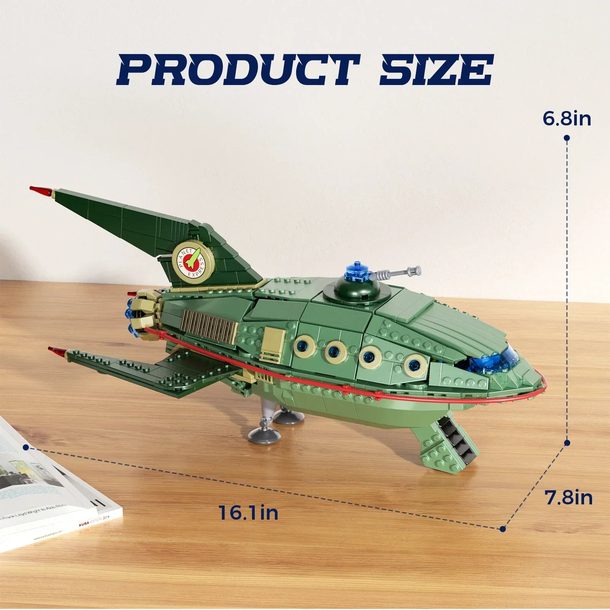Galactic Express Spaceship Building Blocks Set