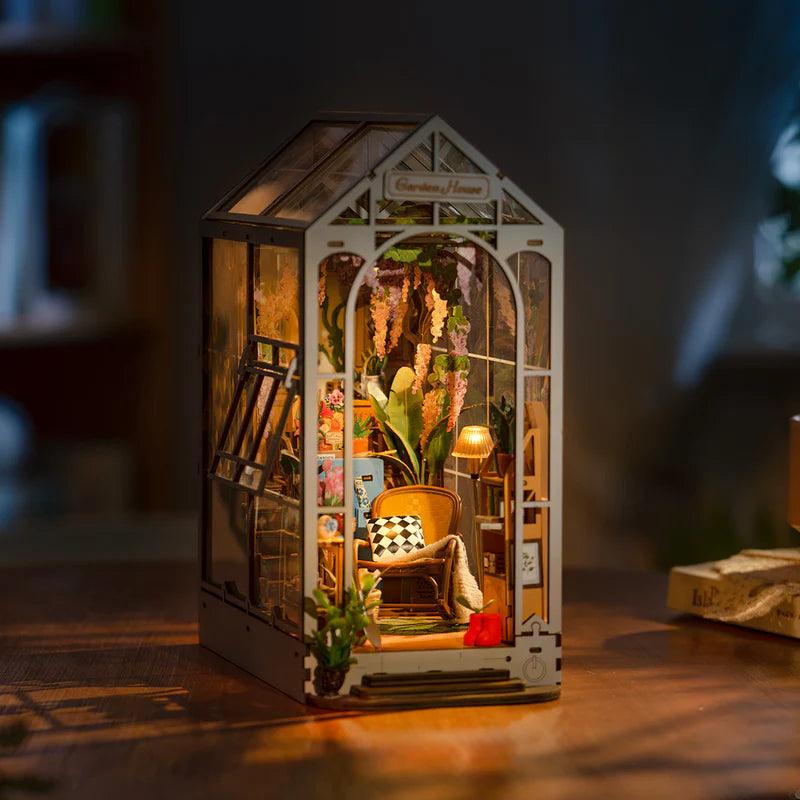 Holiday Garden House DIY Book Nook Kit