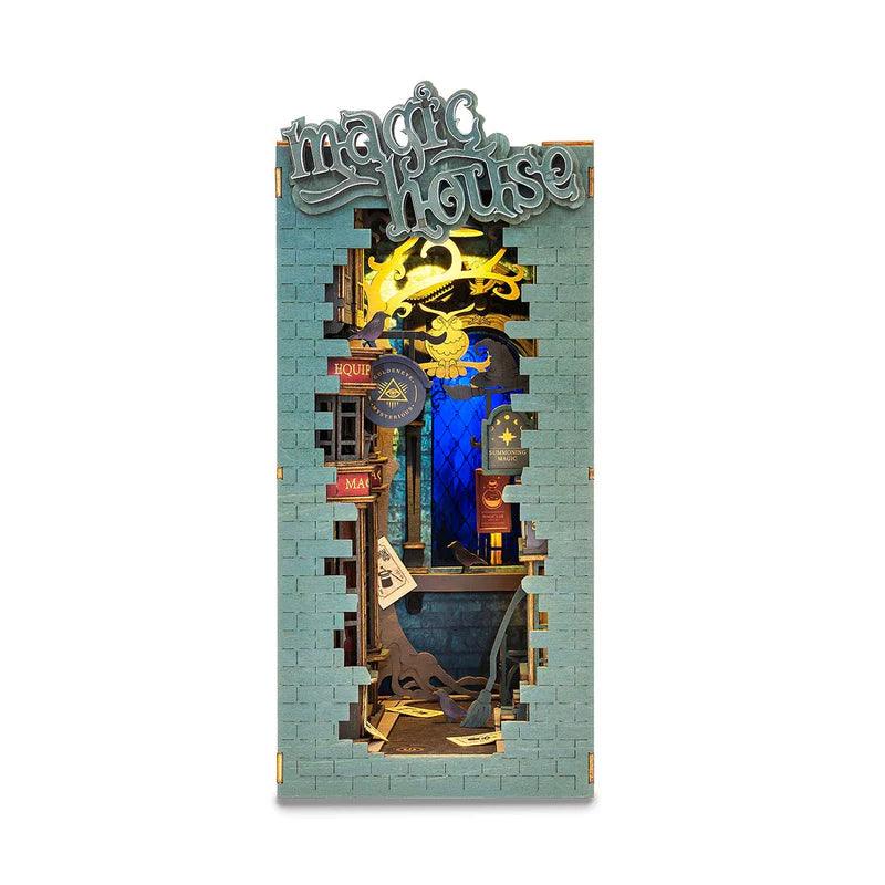 Magic House DIY Book Nook Kit with LED Light