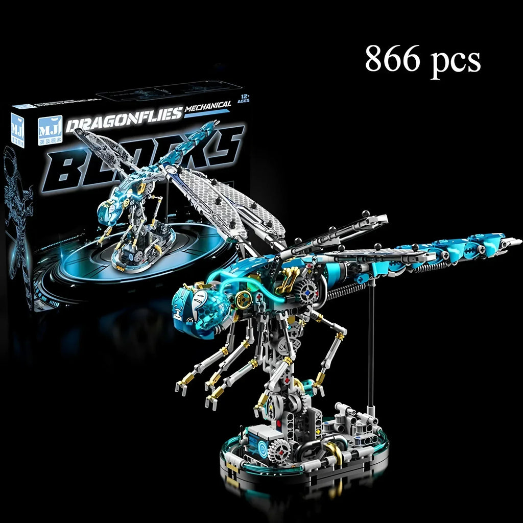 Mechanical Dragonfly Building Blocks Set