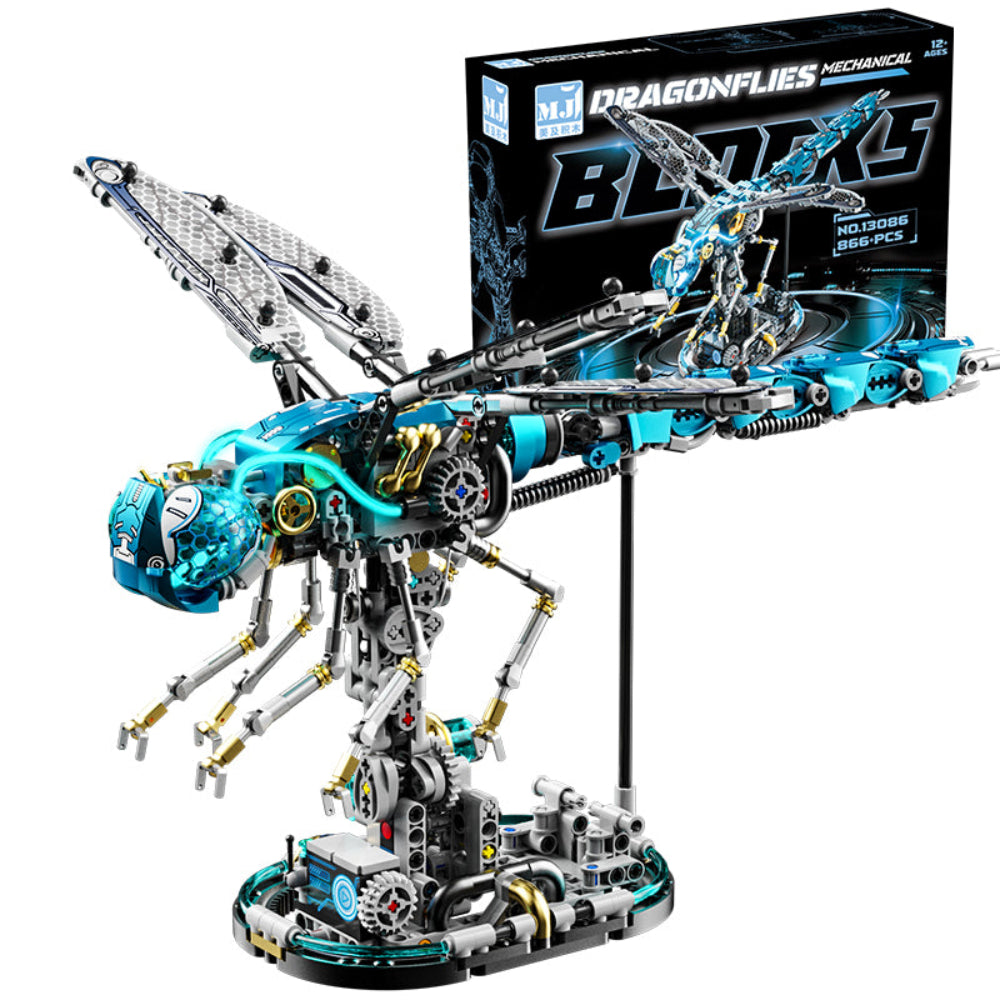 Mechanical Dragonfly Building Blocks Set