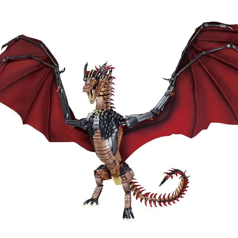 Mechanical Giant Dragon Building Blocks Set