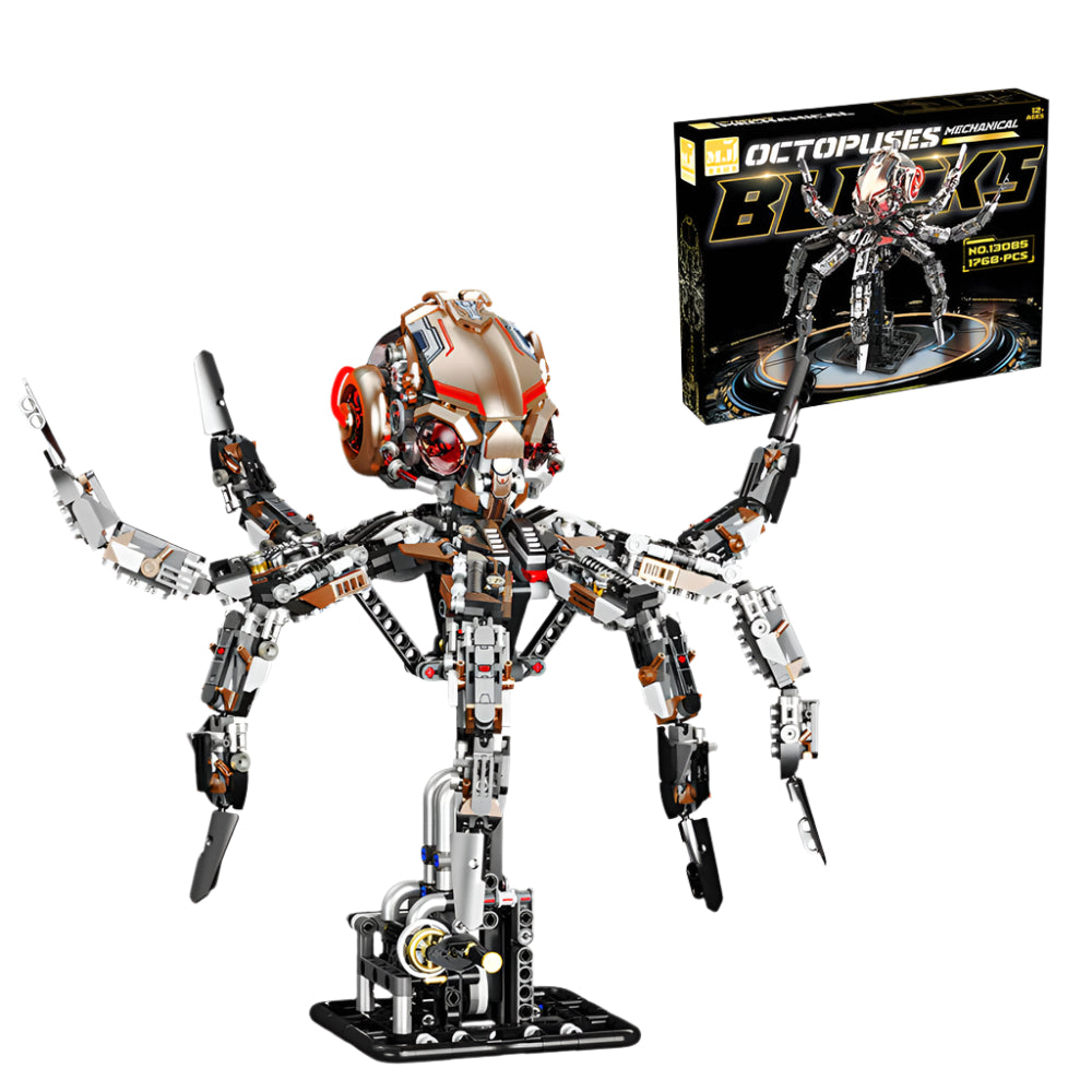Mechanical Octopus Building Blocks Set