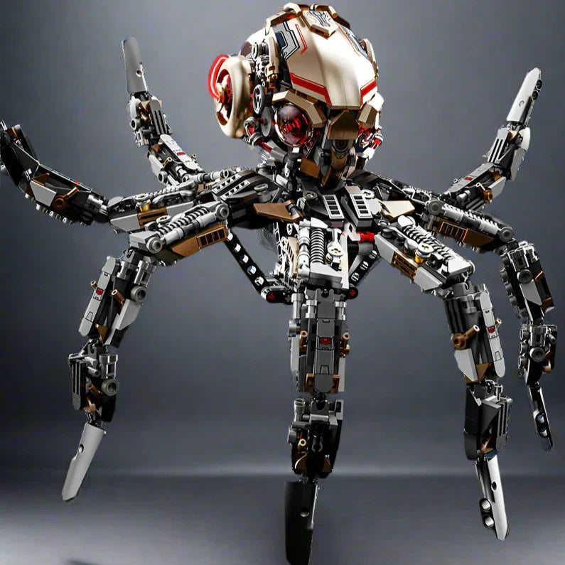 Mechanical Octopus Building Blocks Set
