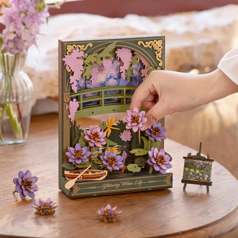 Monet's Garden 3D Wooden Puzzle with LED Lighting