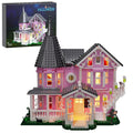 Pink Palace Haunted House LED Building Set