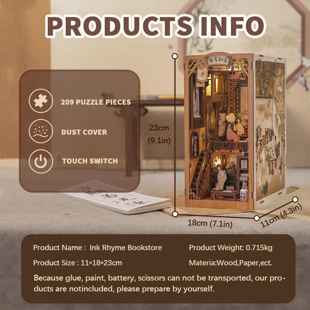 Rhyme Bookstore DIY Book Nook Kit