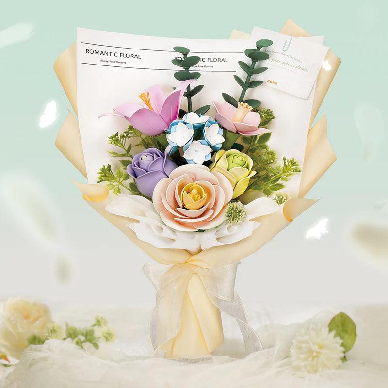 Romantic Floral Bouquet DIY 3D Puzzle