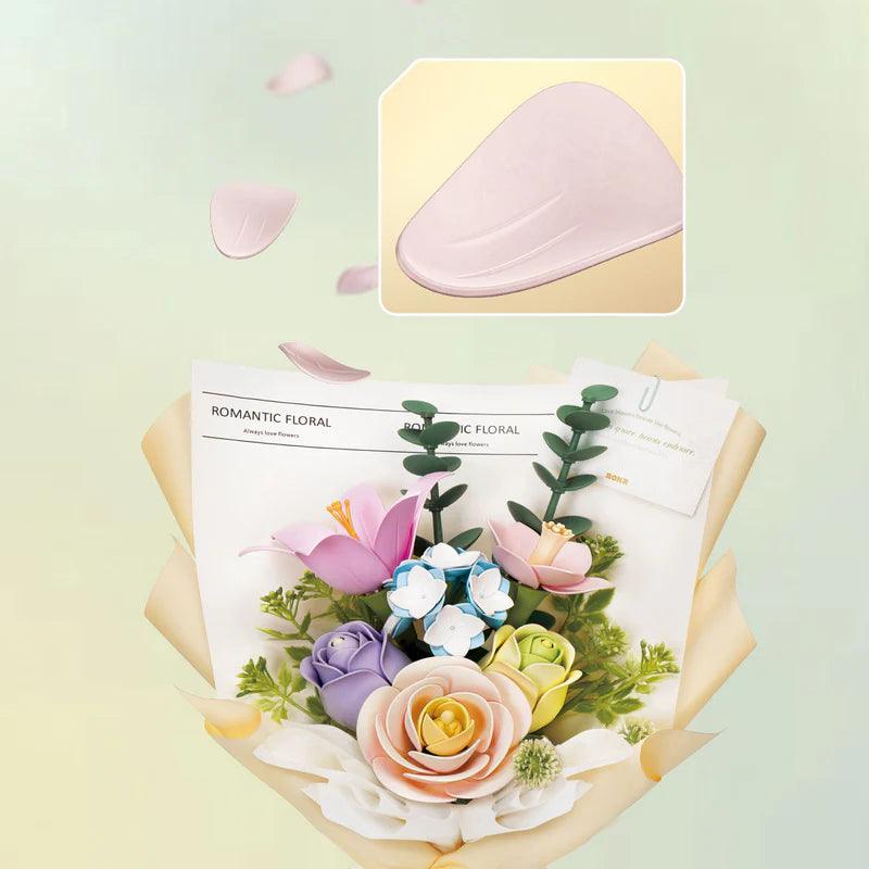 Romantic Floral Bouquet DIY 3D Puzzle