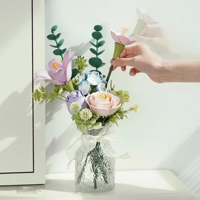 Romantic Floral Bouquet DIY 3D Puzzle