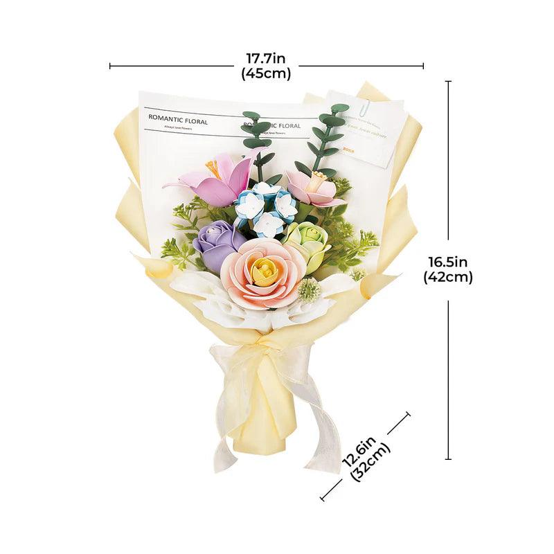 Romantic Floral Bouquet DIY 3D Puzzle