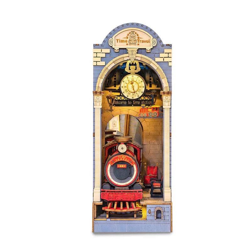Time Travel Railway DIY Book Nook Kit with LED