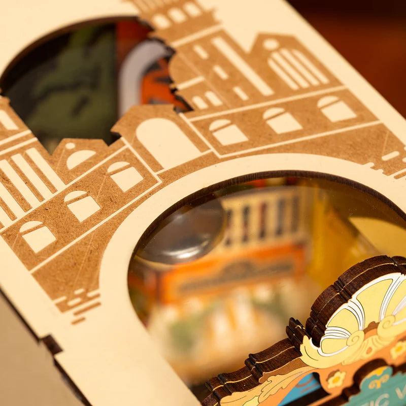 Venice Canal Book Nook Kit with LED Lights