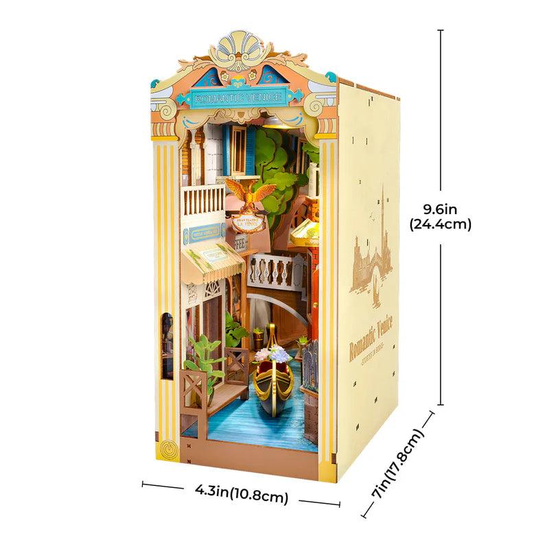 Venice Canal Book Nook Kit with LED Lights