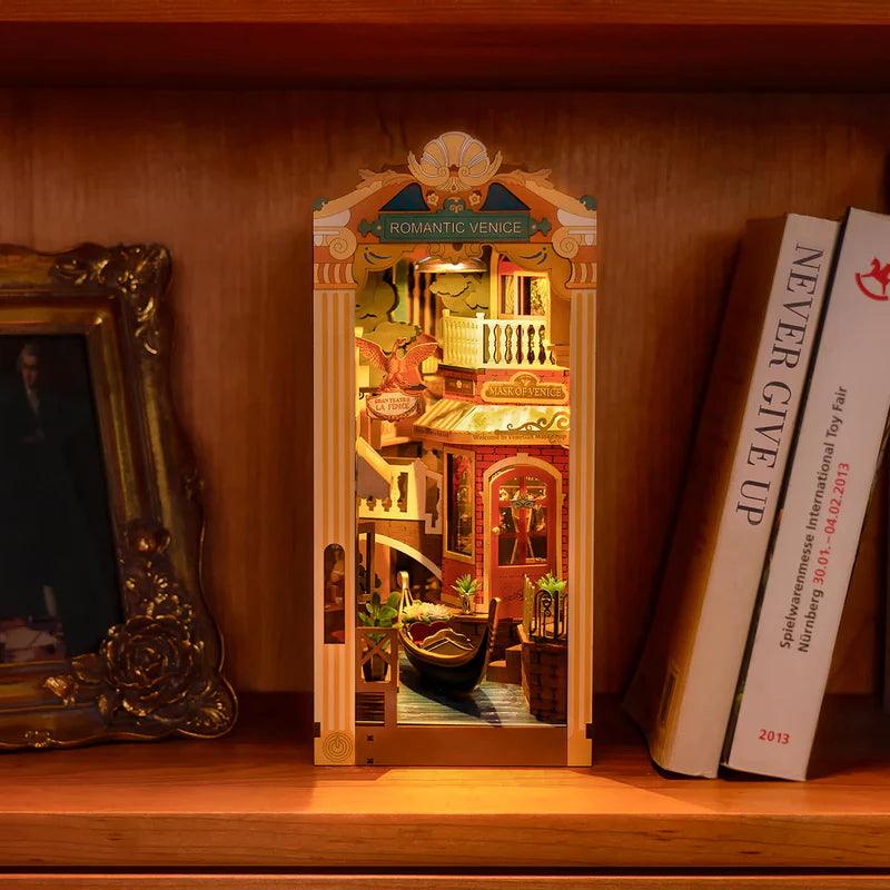 Venice Canal Book Nook Kit with LED Lights