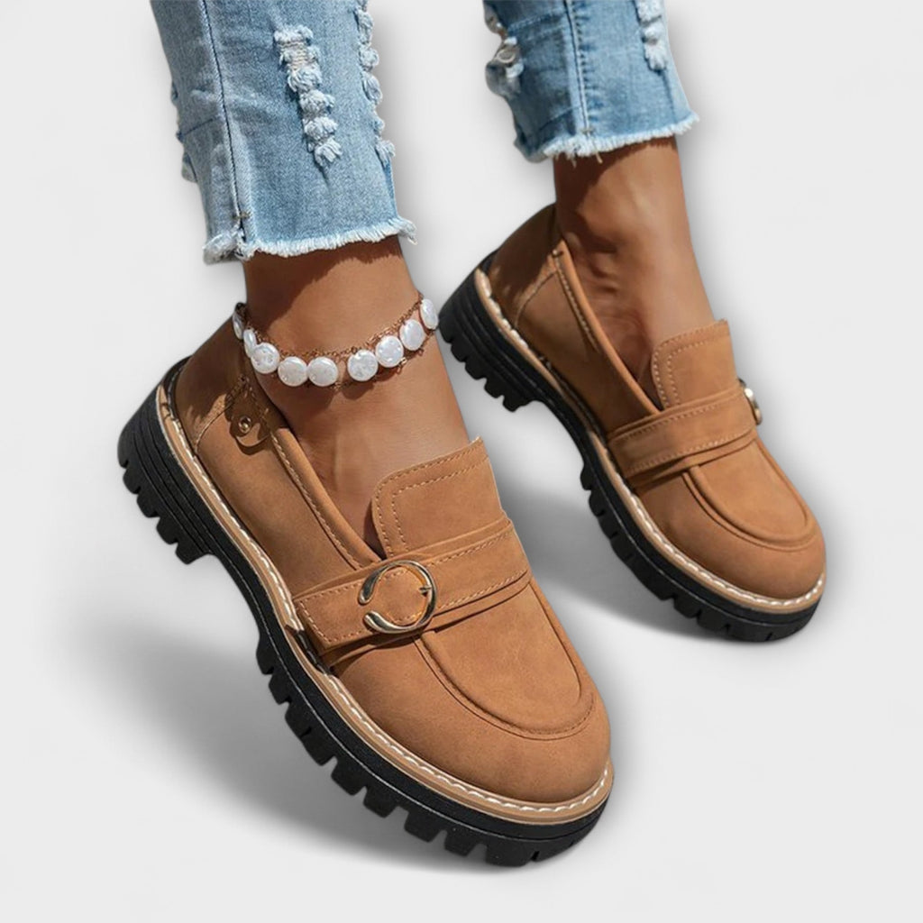 Lora | Premium Round-Toe Casual Loafers