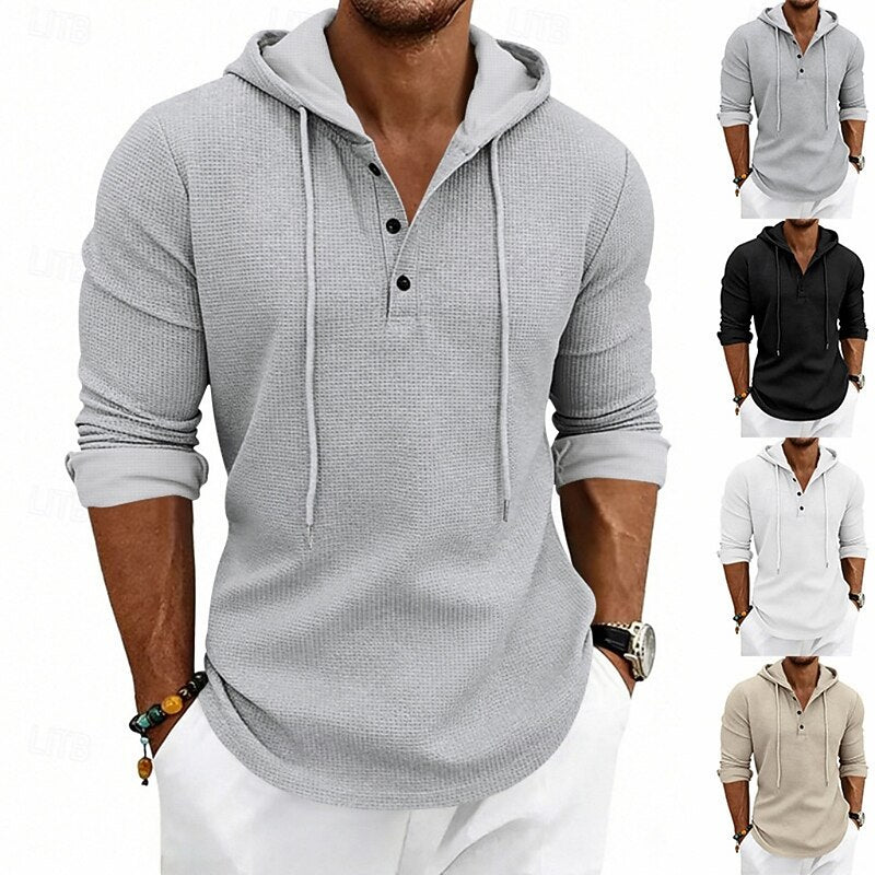 Malcolm | Legeres Kapuzenshirt mit Tunnelzug