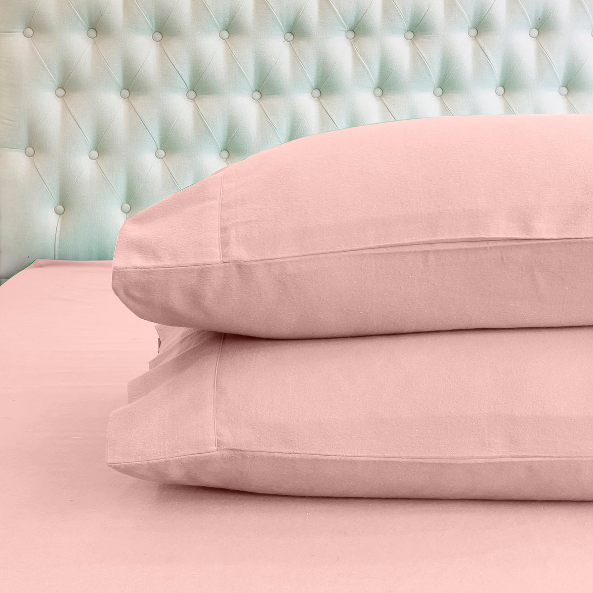 Elegant Comfort 4-Piece Cotton Flannel Sheet Set - 100% Turkish Cotton