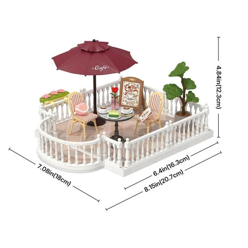 Robotime Rolife Super Creator Extension Pack – Chic Café Terrace DWP09
