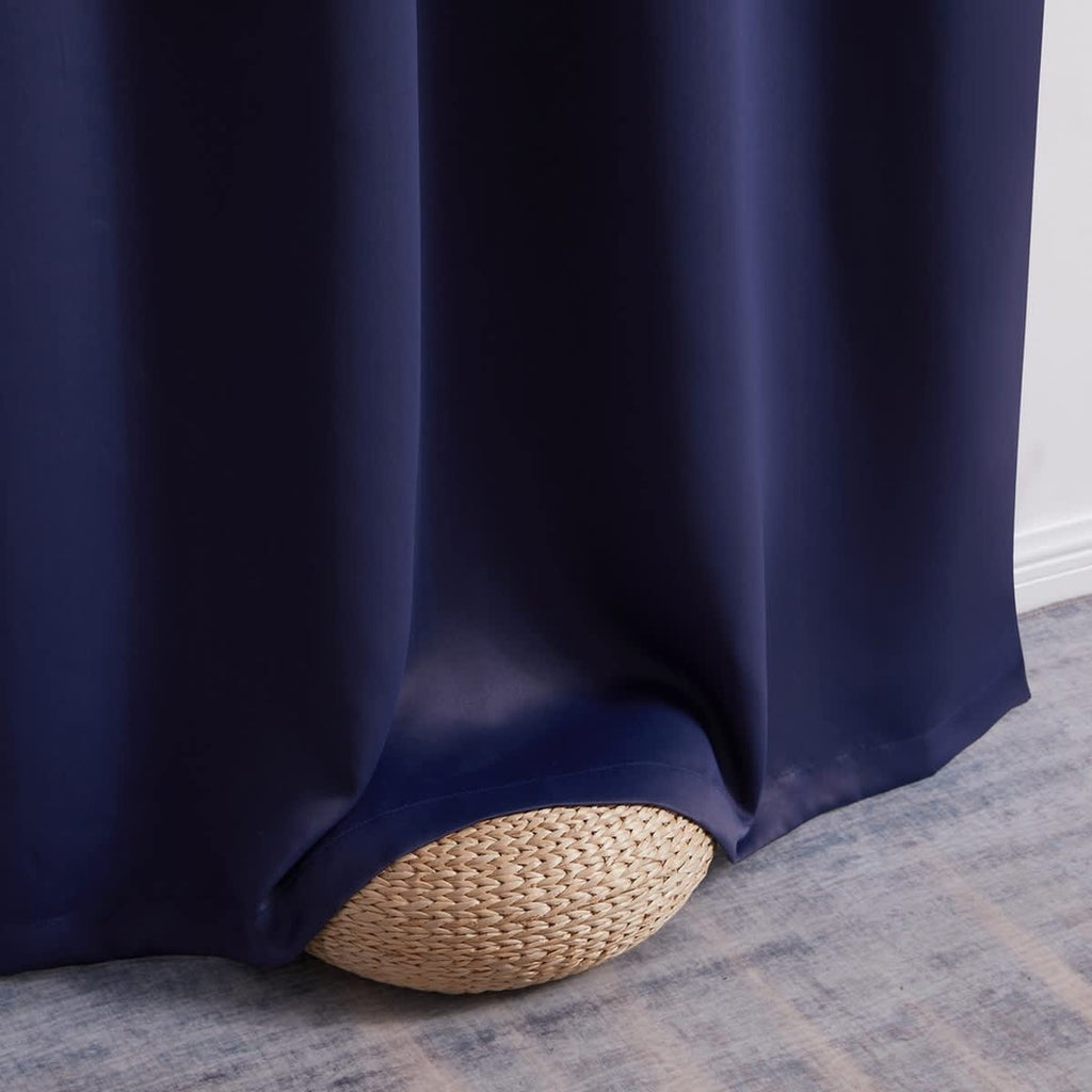 Thd Cambridge 100% Blackout Total Privacy Grommet Window Treatment Curtain Panels - Set of 2