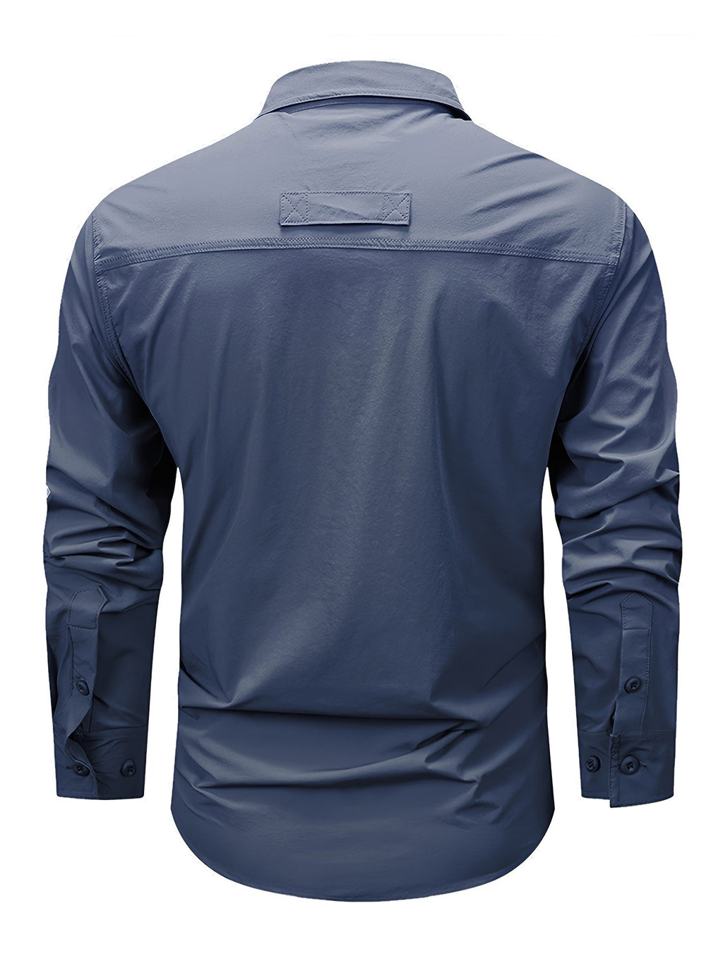 Hollis | Utility-Langarm-Cargoshirt