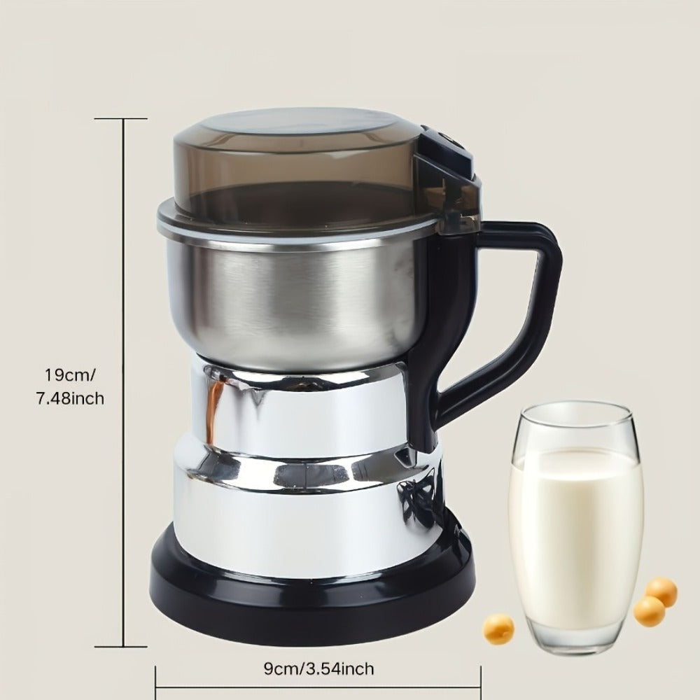 Electric Coffee Grinder 300W 4-Blade Stainless Steel Spice Nut Bean Grinder 400g 14oz Deepen for Entryways, Bedrooms and Living Spaces