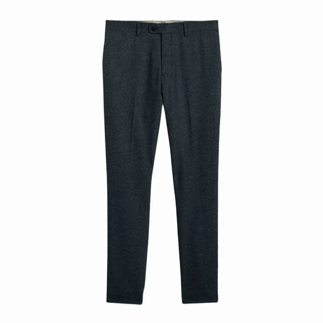 Sweetearing Tweed Suit Men's Breasted Vintage Classic Tuxedos