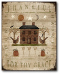 Thankful for Thy Grace Gallery-Wrapped Canvas Wall Art