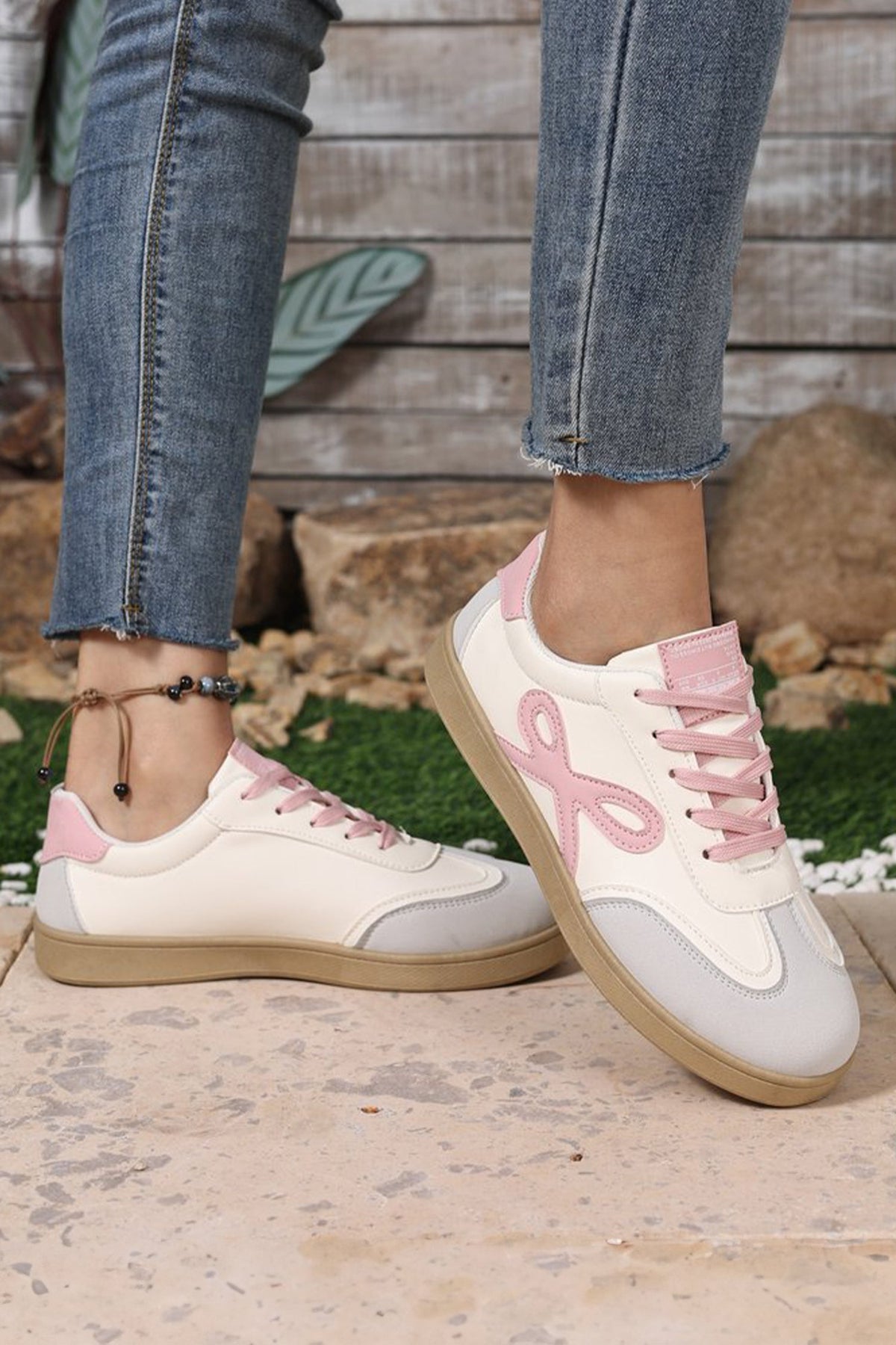 Estelle Pu Leather Sneakers