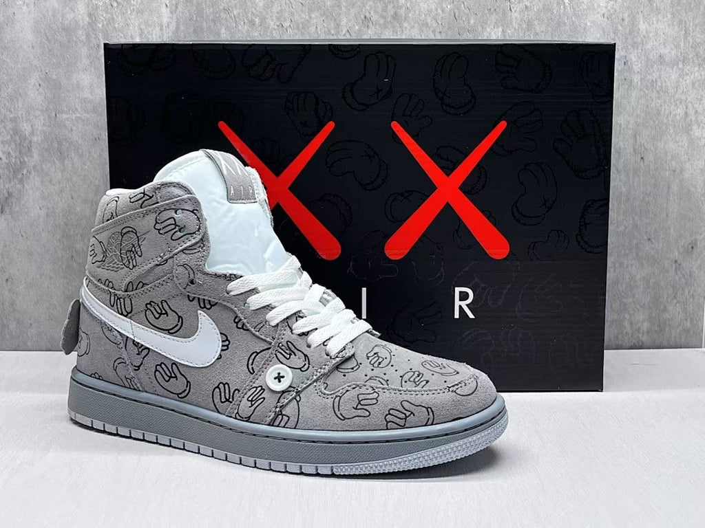 Air Jordan 1 Retro High OG x KAWS – Cool Grey