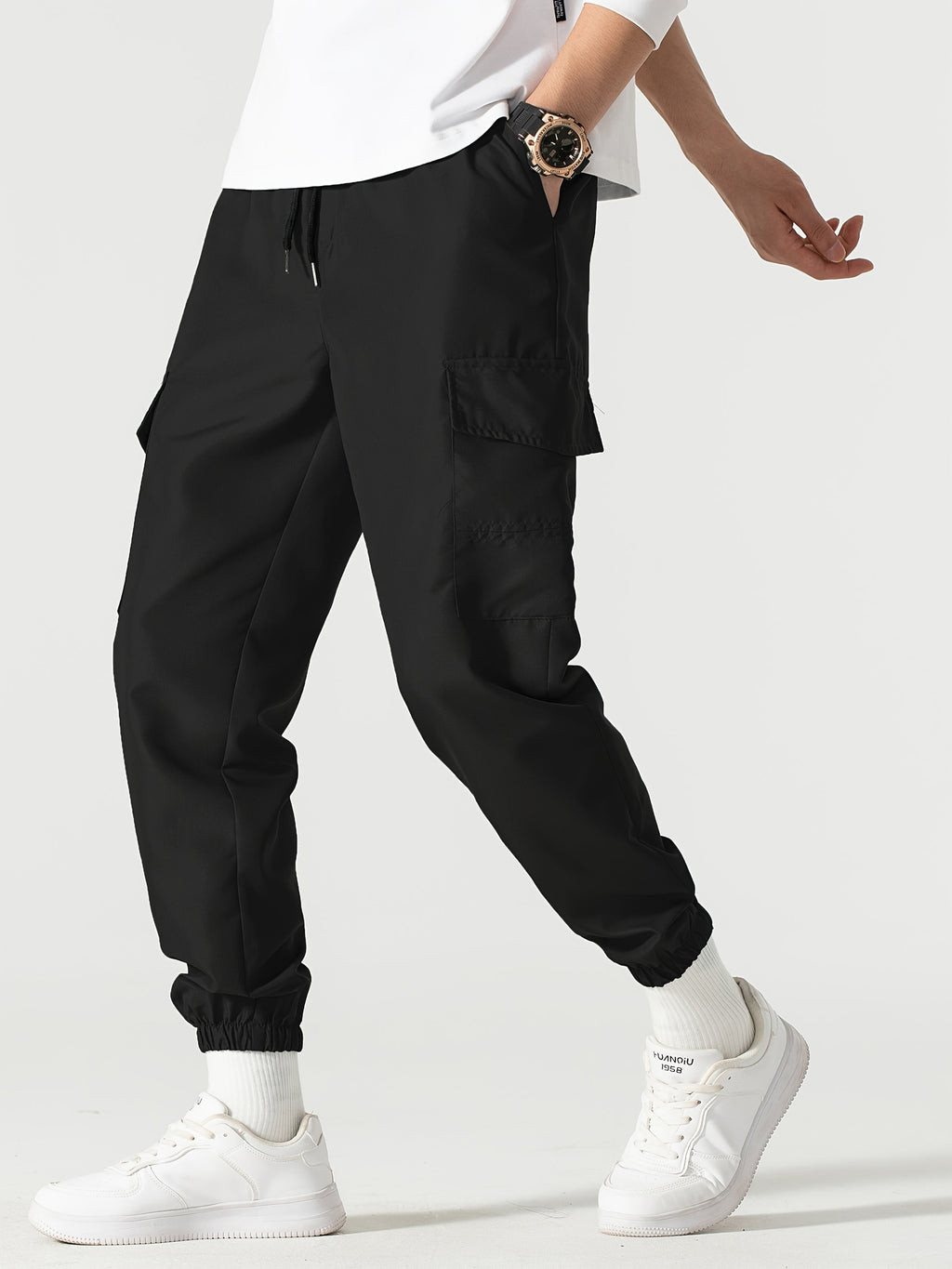 Warren | Legere Cargo-Jogginghosen