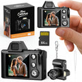 1080P Mini Keychain Camera with 64GB Memory Card, Compact Thumb-Sized Portable Camcorder, Micro Hidden Recorder