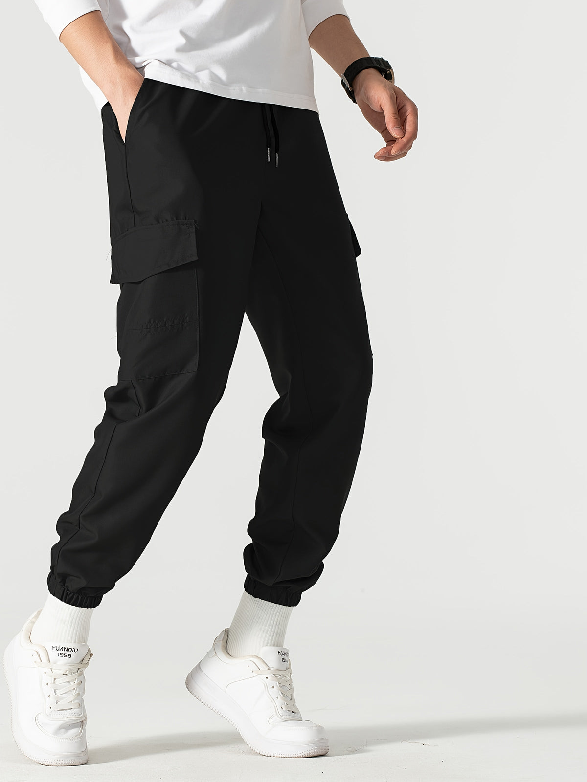 Warren | Legere Cargo-Jogginghosen