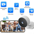 Security Camera 3MP CW1303 Card-Style Indoor Model with Dual-Band WiFi, Infrared Night Vision and Two-Way Audio