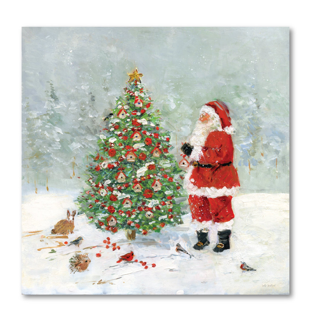 Christmas Sanctuary Gallery-Wrapped Canvas Wall Art