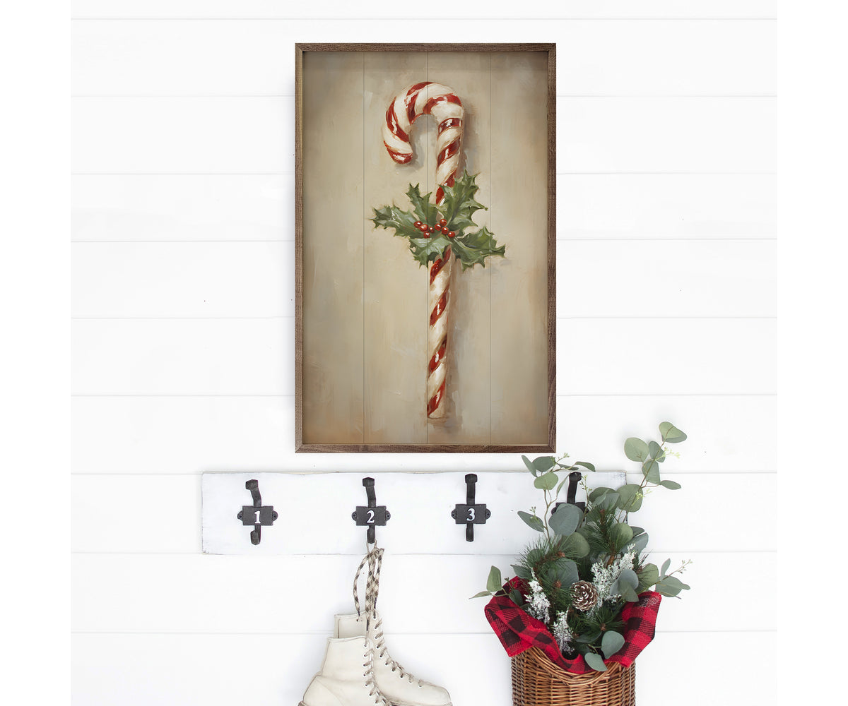 Kendrick Home Candy Cane By Petals Prints Designs