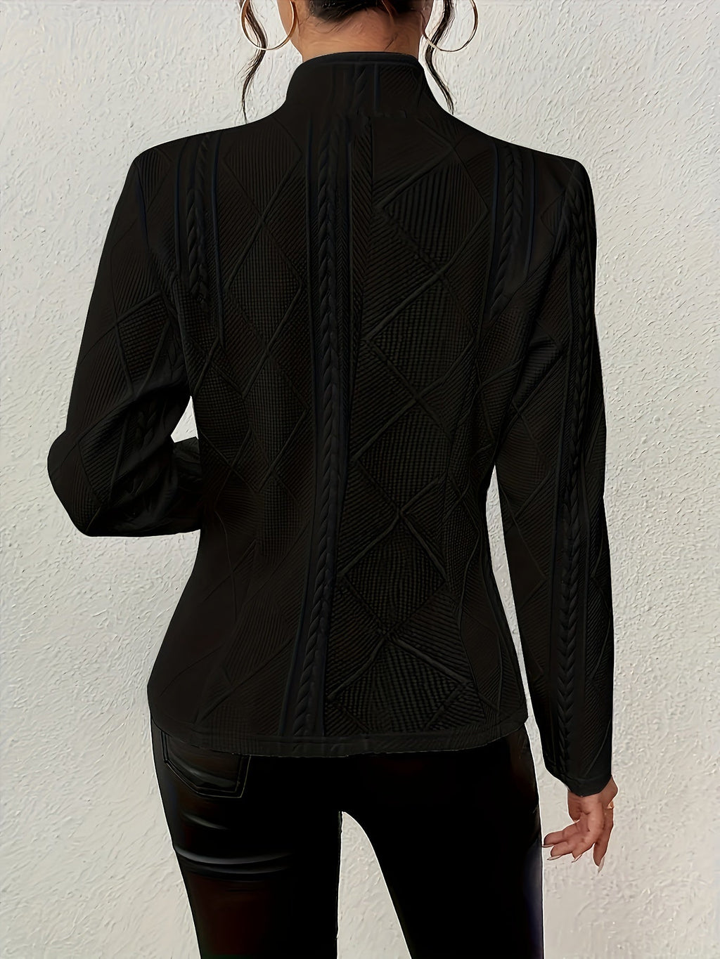 Delilah | Strukturierte, taillierte Jacke