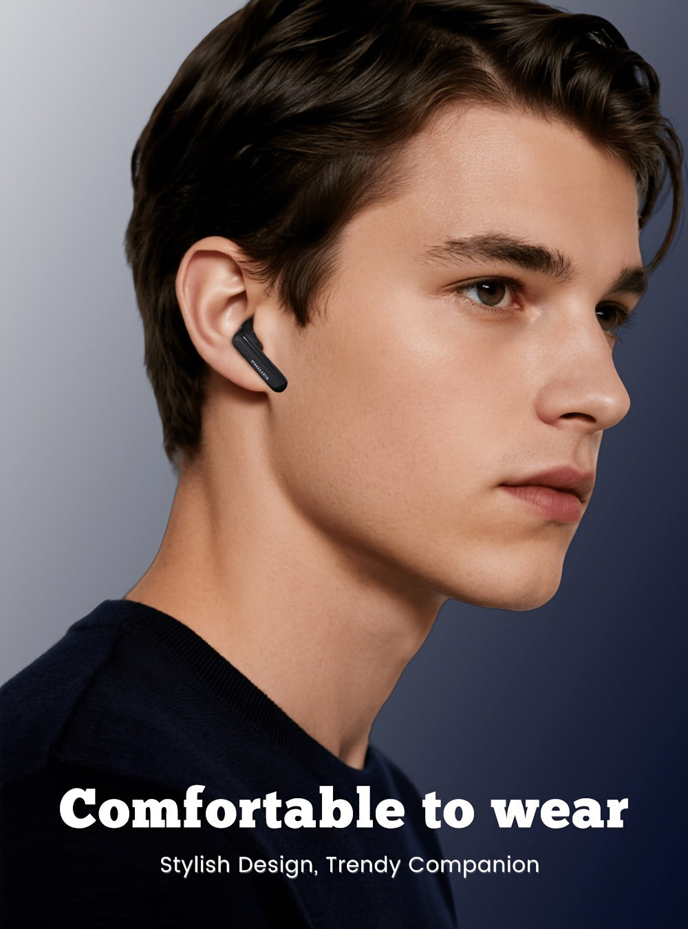 Sport Wireless Earbuds, Mini Noise Canceling Stereo Bluetooth Headphones Comfortable Fit for an Everyday Personal Care Routine