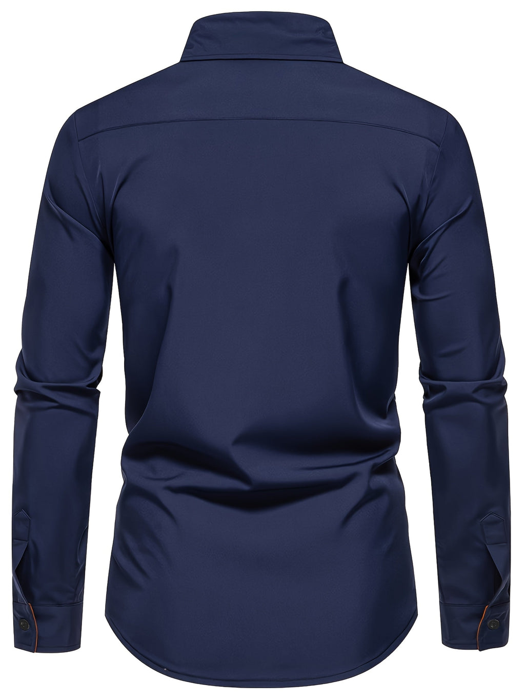 Damon | Contrast-Trim Slim Fit Shirt