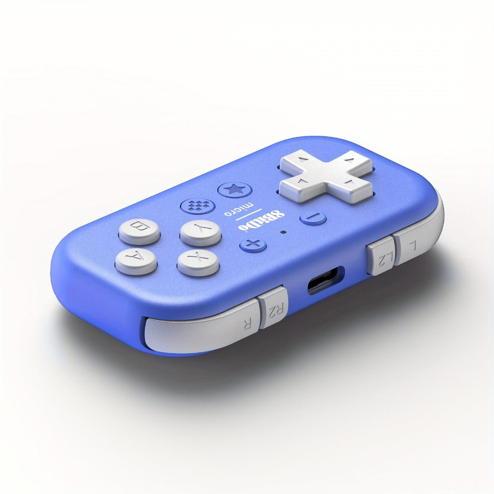 8BitDo Micro Bluetooth Gamepad for Nintendo Switch Android Raspberry Pi - Pocket-Sized Mini Controller with Keyboard Mode