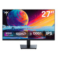 27-Inch QHD 100Hz Computer Monitor 2560x1440 IPS Display, AMD FreeSync, Ultra-Thin Bezel, HDMI DisplayPort