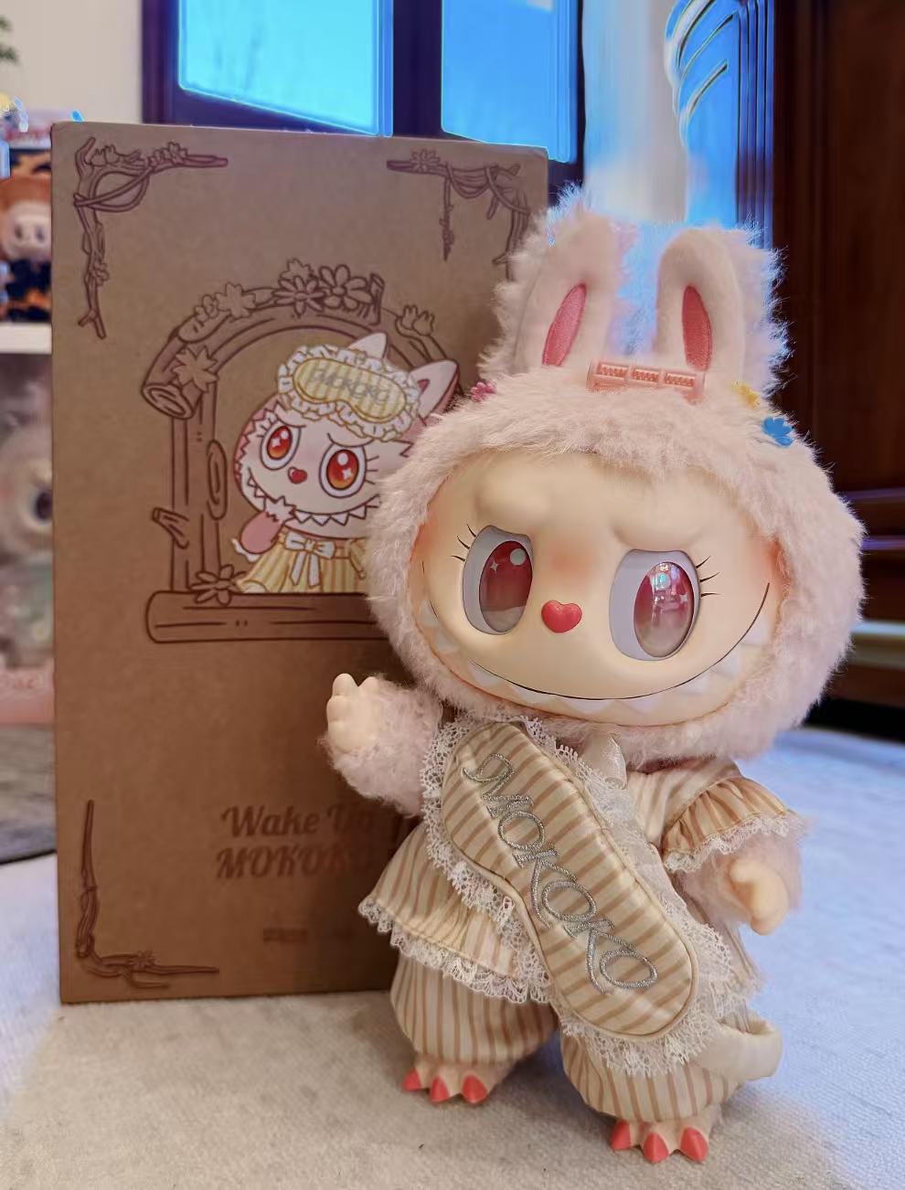 The Monsters Wake Up Series Mokoko Vinyl Plush Doll Gift Box
