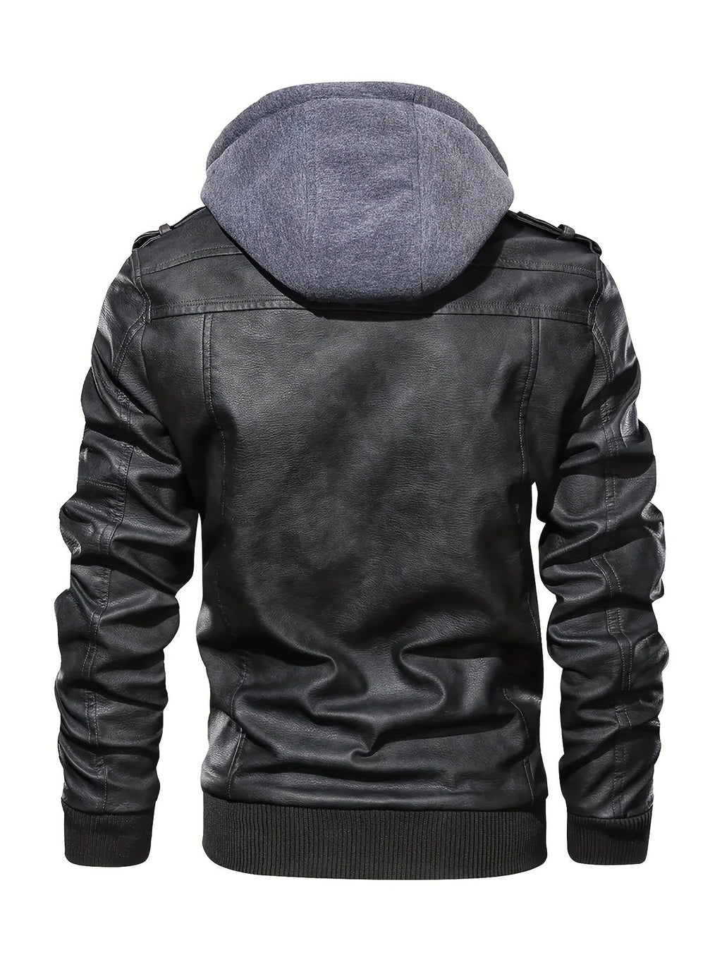Roman | Kapuzen-Motorradjacke