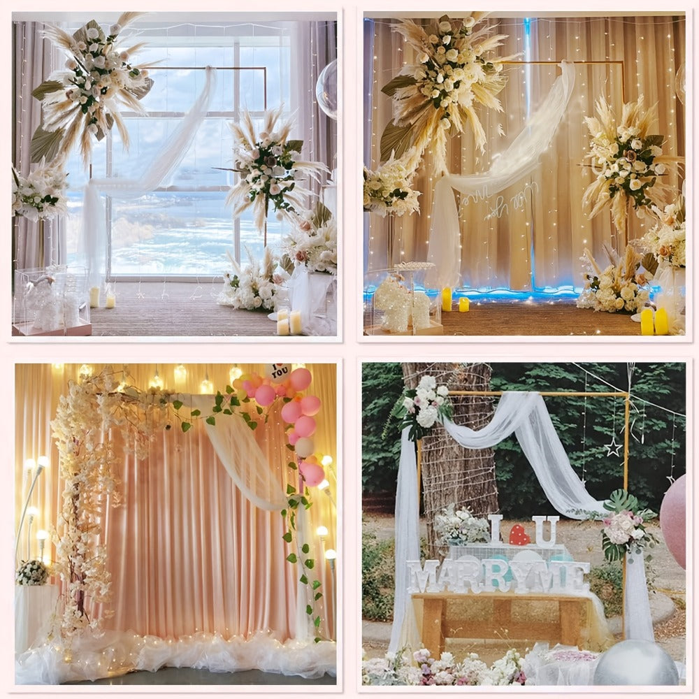 Balloon Arch Stand 8FT Round & Square Background Frame Reusable Event Decoration for Wedding for an Everyday Personal Care Routine