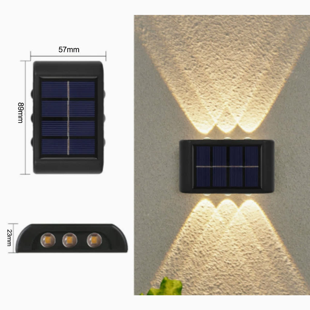 Waterproof Solar LED Wall Lamp
