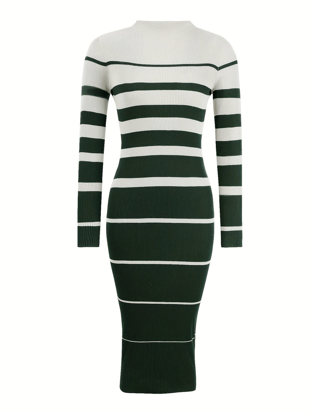 Daphne | Refined Striped Bodycon Dress