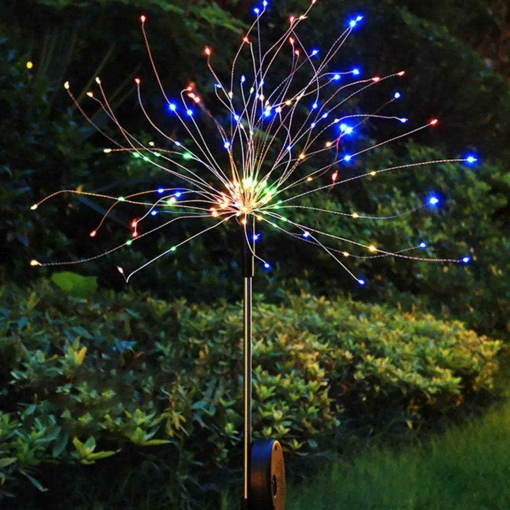 Solar Powered Firework String Lights